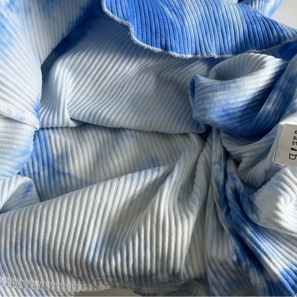 Zaful Ruffle Hem Tie Dye Dress - Picture 11 of 11